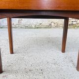 Vintage Scandinavian teak bedside table circa 1960's