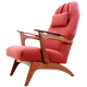 Armchair with footstool 'Vorchten'