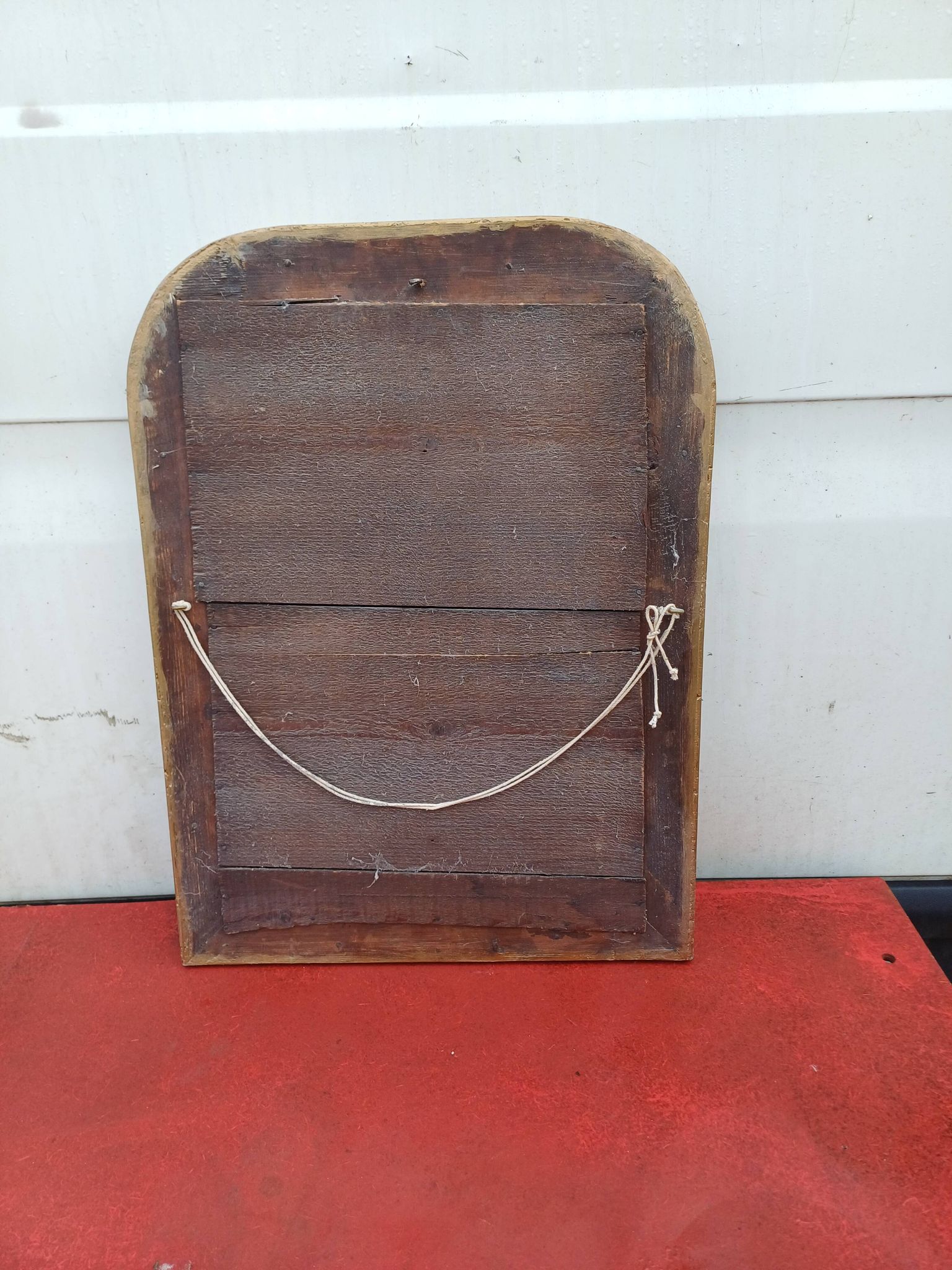 Miroir bois et stuc doré 19ème