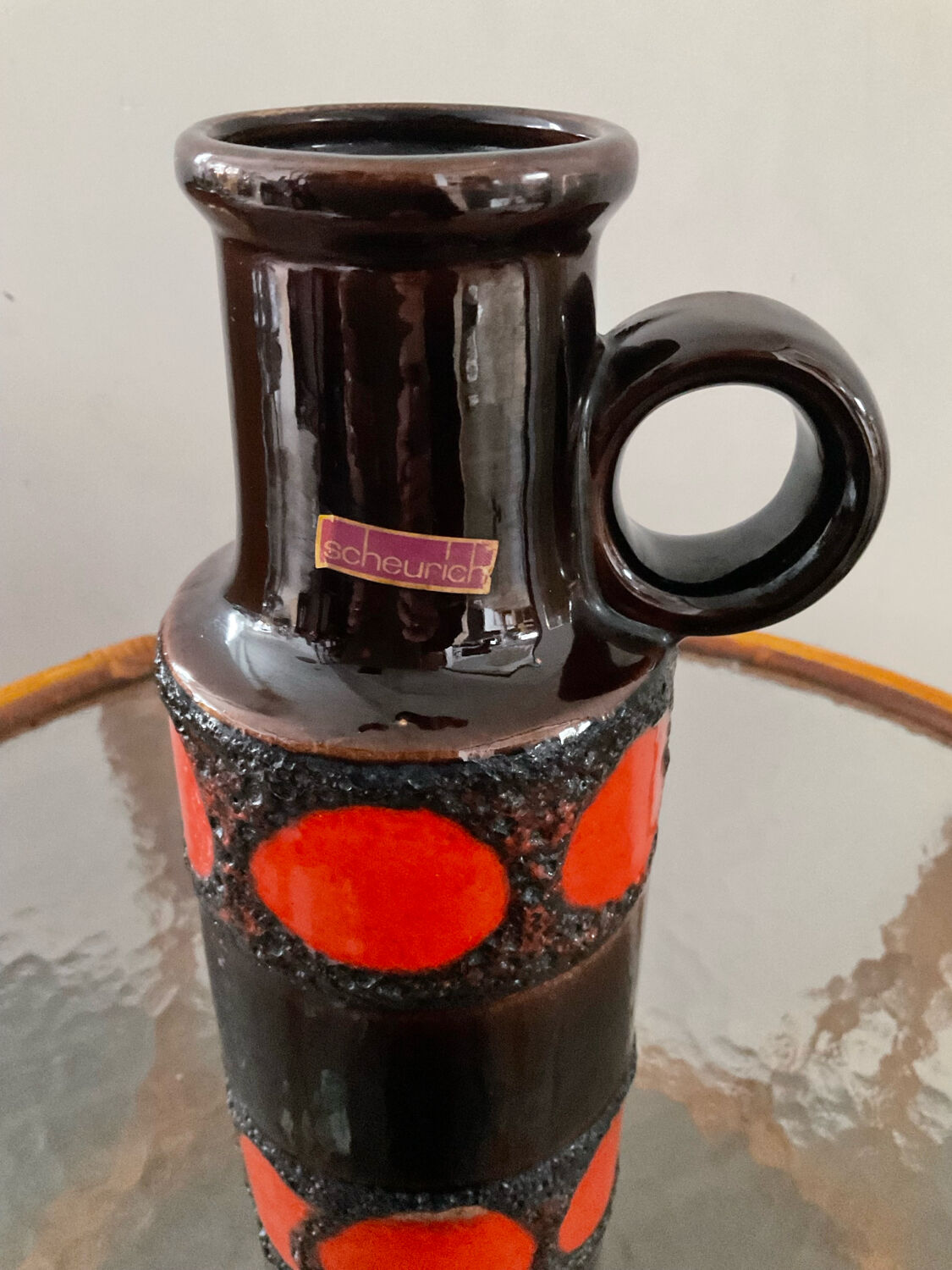 Scheurich vase from the 1950s-60s