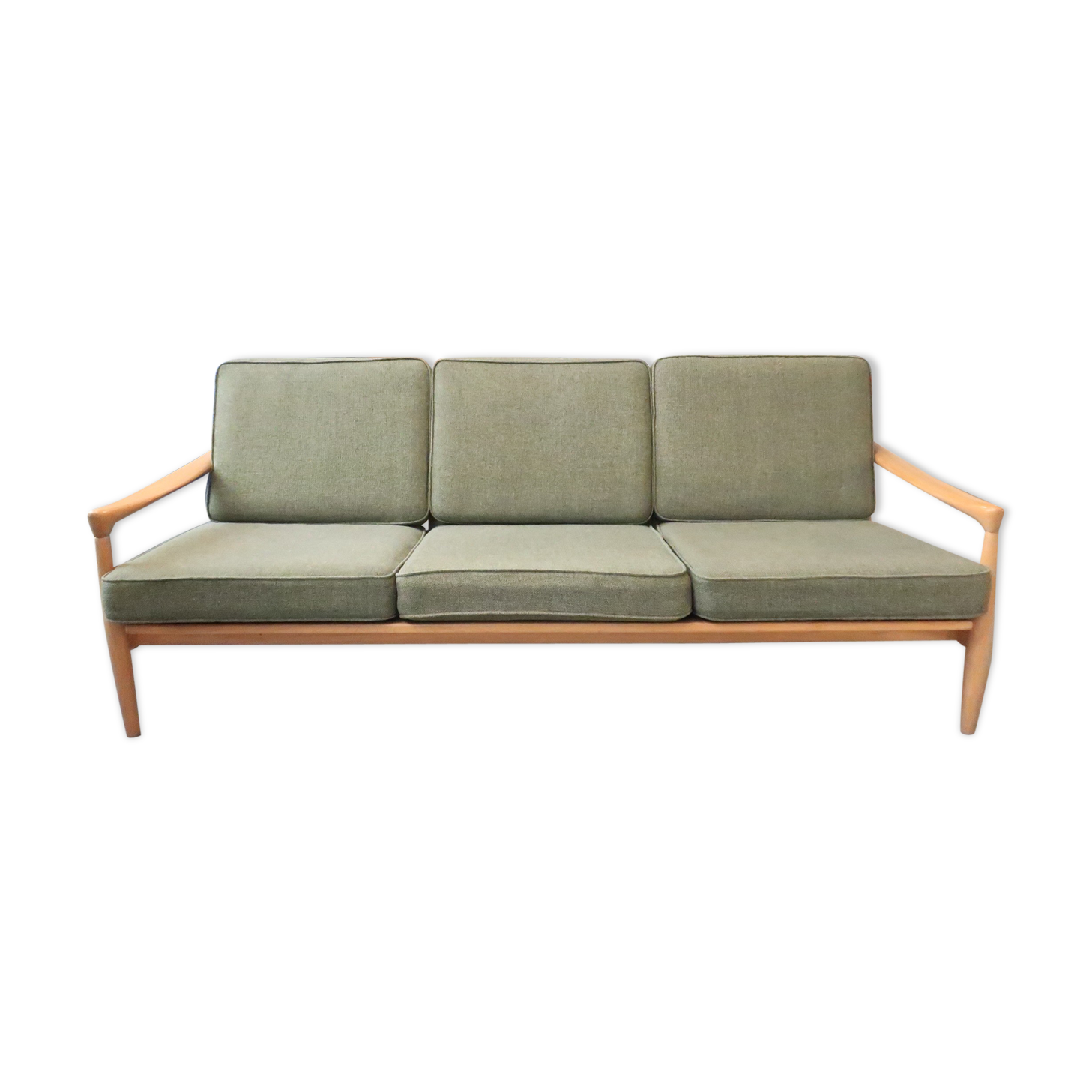 Scandinavian couch in the 1960s design Eric Wortz