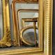 Mirror 156x110 Louis-Philippe 1830-1848 gilding with gold leaf
