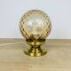 Vintage globe lamp and gold base Vanity Boum x Sézane