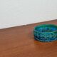 Mid-Century Modern Rimini Blu Pottery Candleholder by Aldo Londi for Bitossi, Italy, 1960s