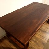 Vintage solid oak farmhouse table