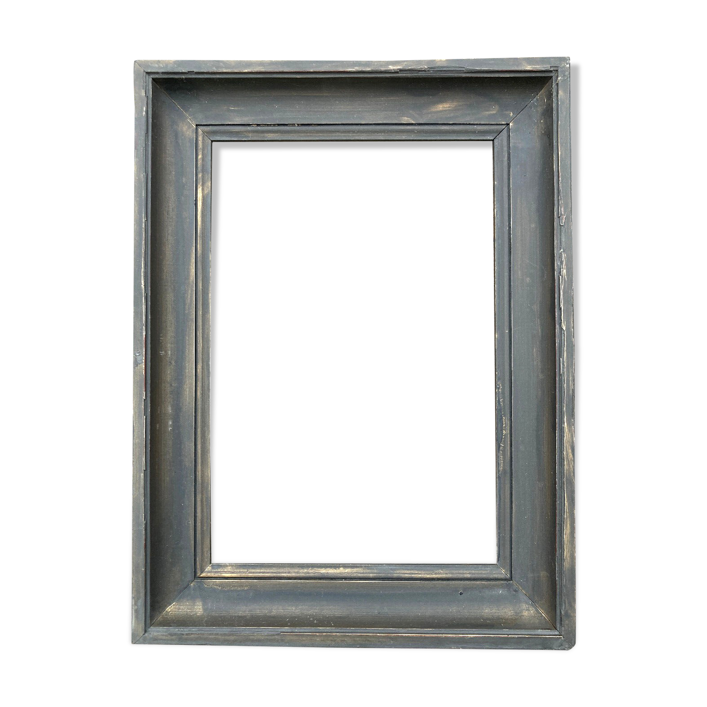 Black frame golden reflections