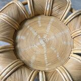 Vivai del sud “flower” rattan coffee table