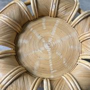 Vivai del sud “flower” rattan coffee table