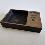 Cendrier en bronze attribué à Jacques Lauterbach, années 1960