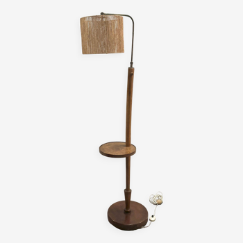 Art deco rope floor lamp