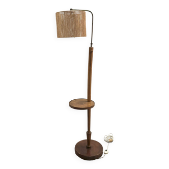 Art deco rope floor lamp