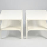 Set of 4 Demetrio 45 side tables by Vico Magistretti for Artemide, 1960s