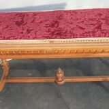 Louis XVI double-style canne piano bench