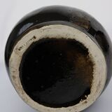 Vallauris Blue Fat Lava Vases