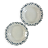 Iron earth set of 2 deep plates LG Bareaux