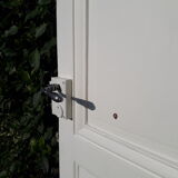 Door 207x99,5cm communication back panel molded