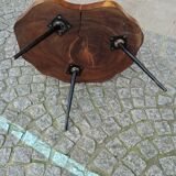 Brutalist free-form coffee table 1950s