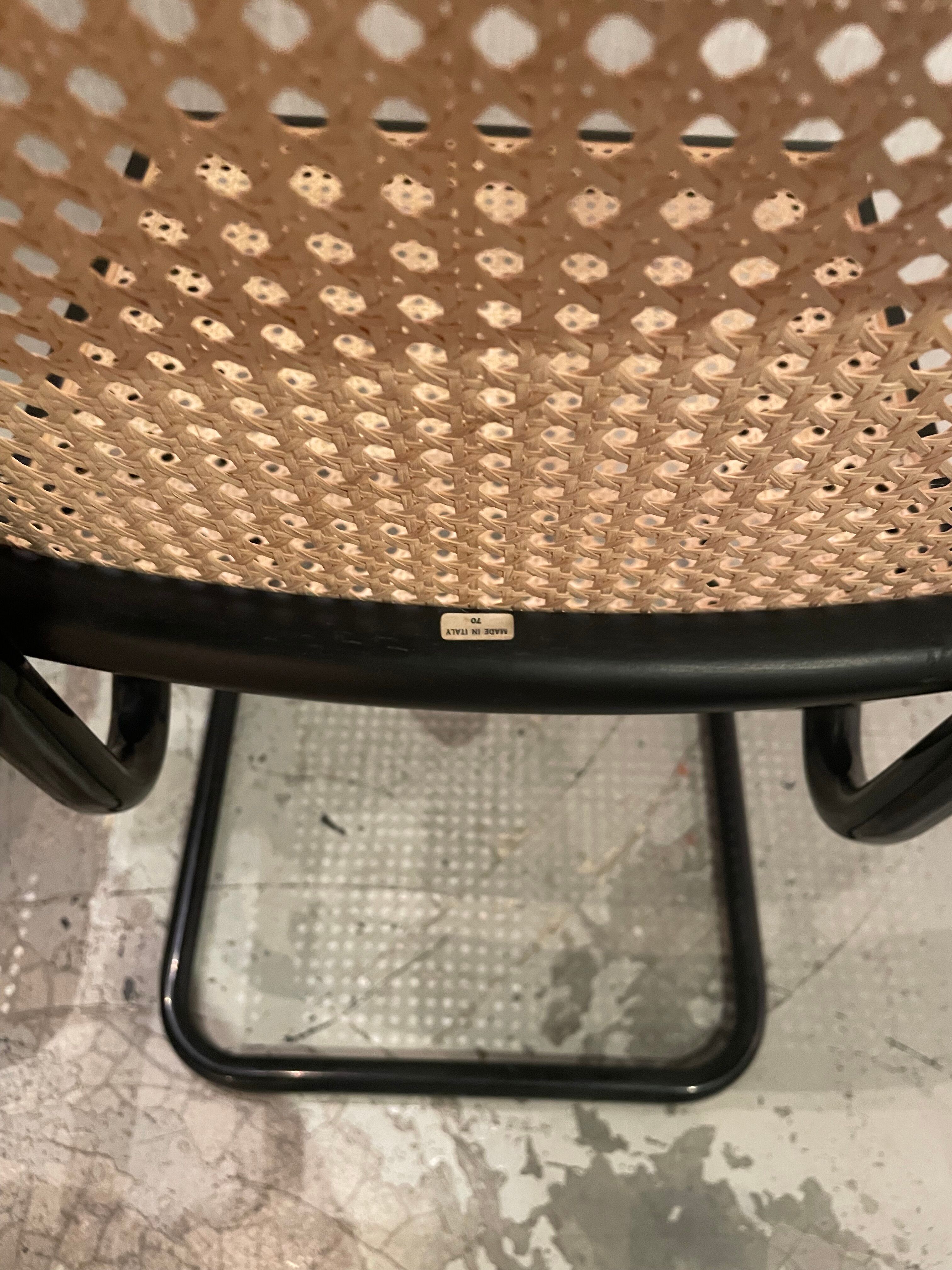 Paire de chaises Cesca B32 par Marcel Breuer années 1970