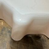 Pink opaline draped suspension