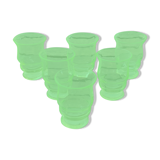 6 glasses of uralegrass liqueur