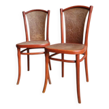 Pair of Art Nouveau Thonet chairs