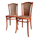 Paire de chaises Art Nouveau Thonet
