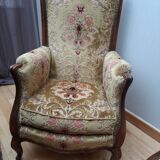 Pair of old-style armchairs