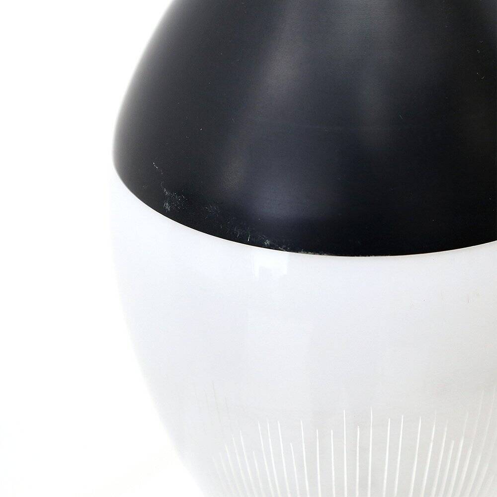 Brass chandelier with 3 pendants, 1950s