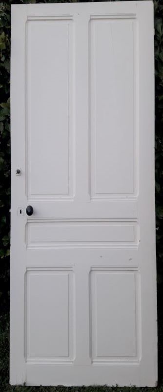 Communication door 82,5x216,8cm old molded