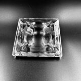 Square crystal ashtray