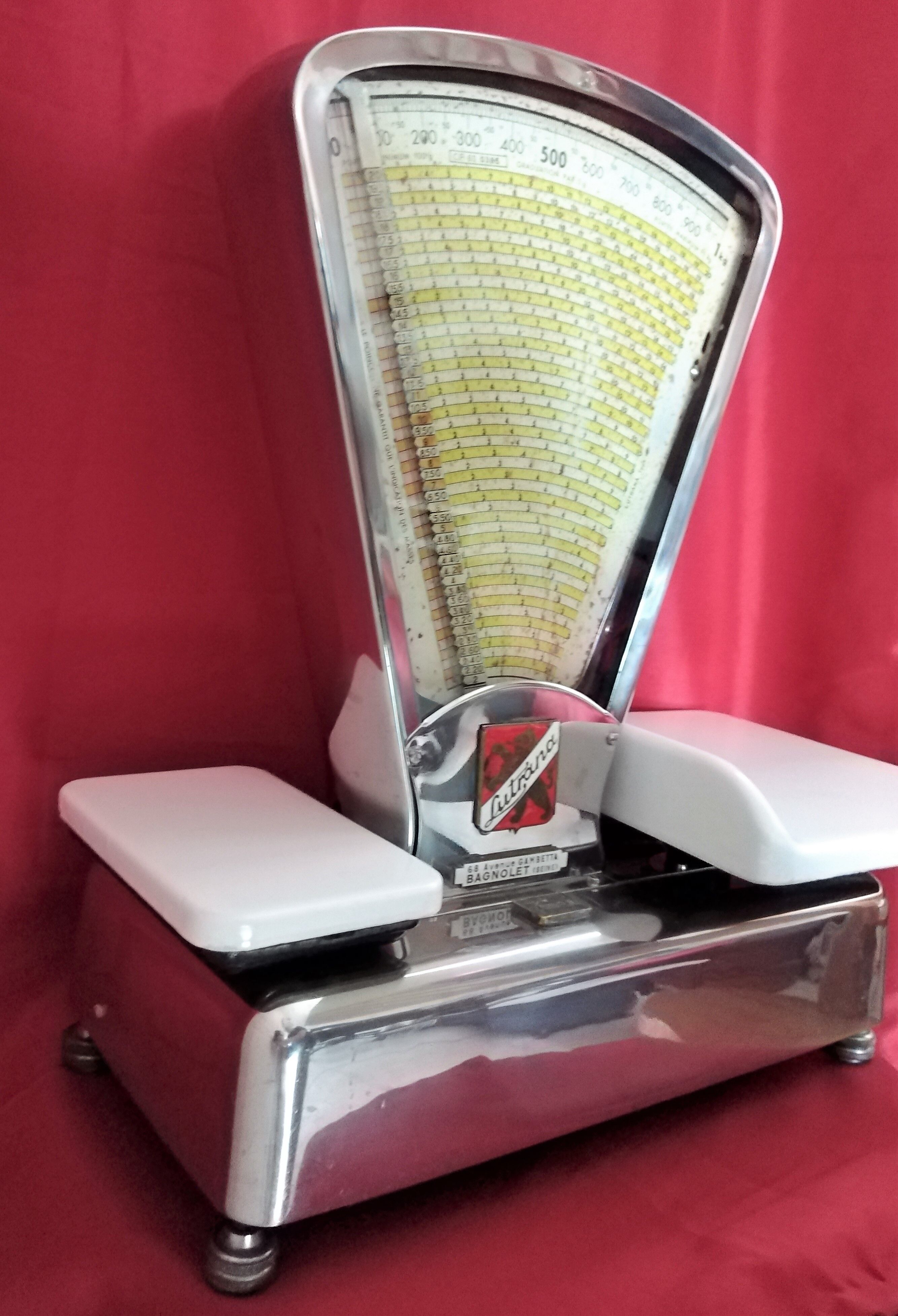 Lutrana inox butcher scale