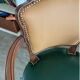 Pair of newly upholstered cabriolet armchairs
