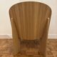 Chisel leather chaise lounge - Hay