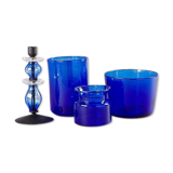 Erik Hoglund multi-pots and candlestick set