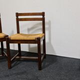 Set of 5 vintage dining chairs by Asko Finland
