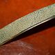 Set of six drawer handles in shagreen.