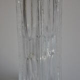Modernist cubic vase daum signed