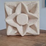 Vintage stone table lamp by Albert Tormos