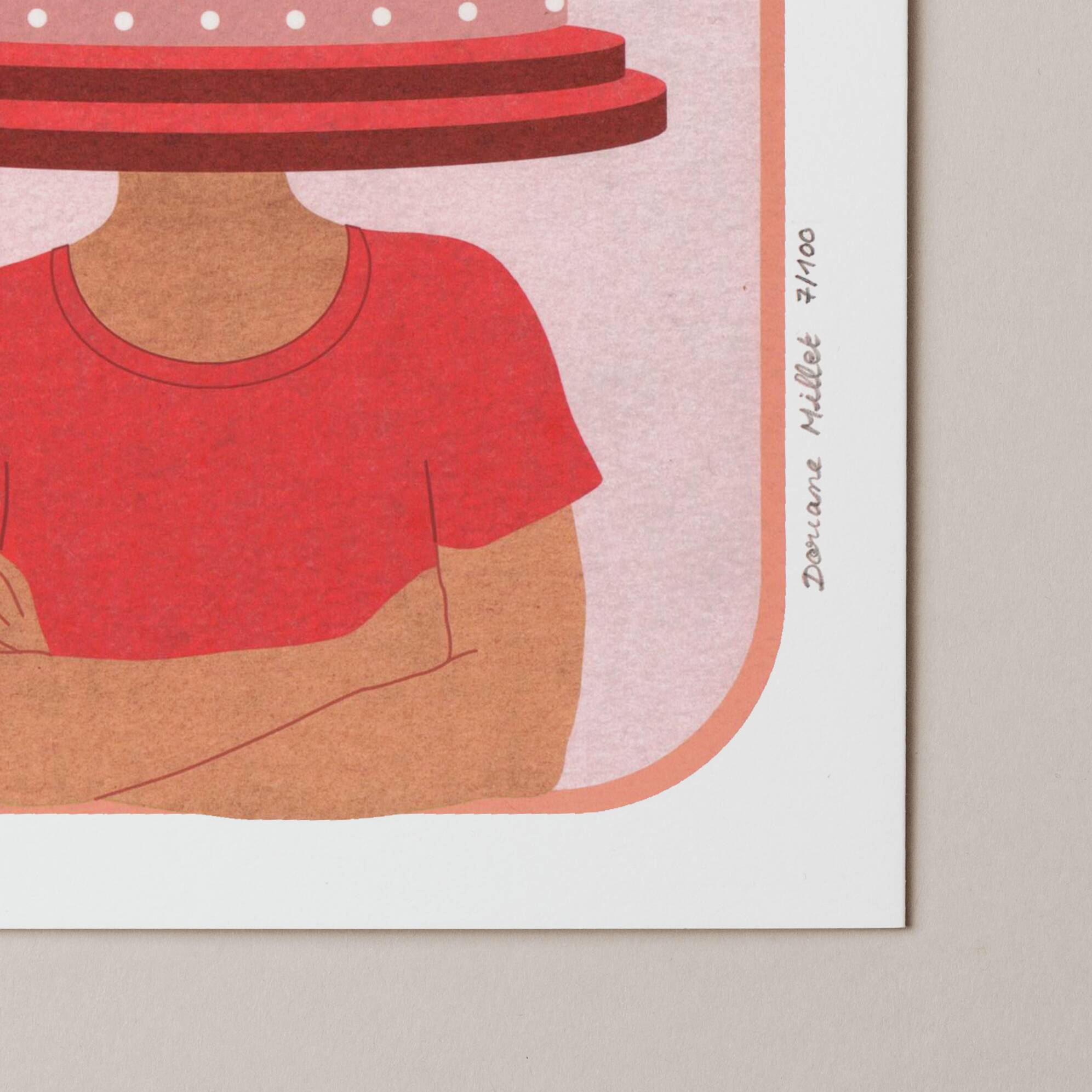 The Dreamer, Art print 13x18 cm, limited edition art print