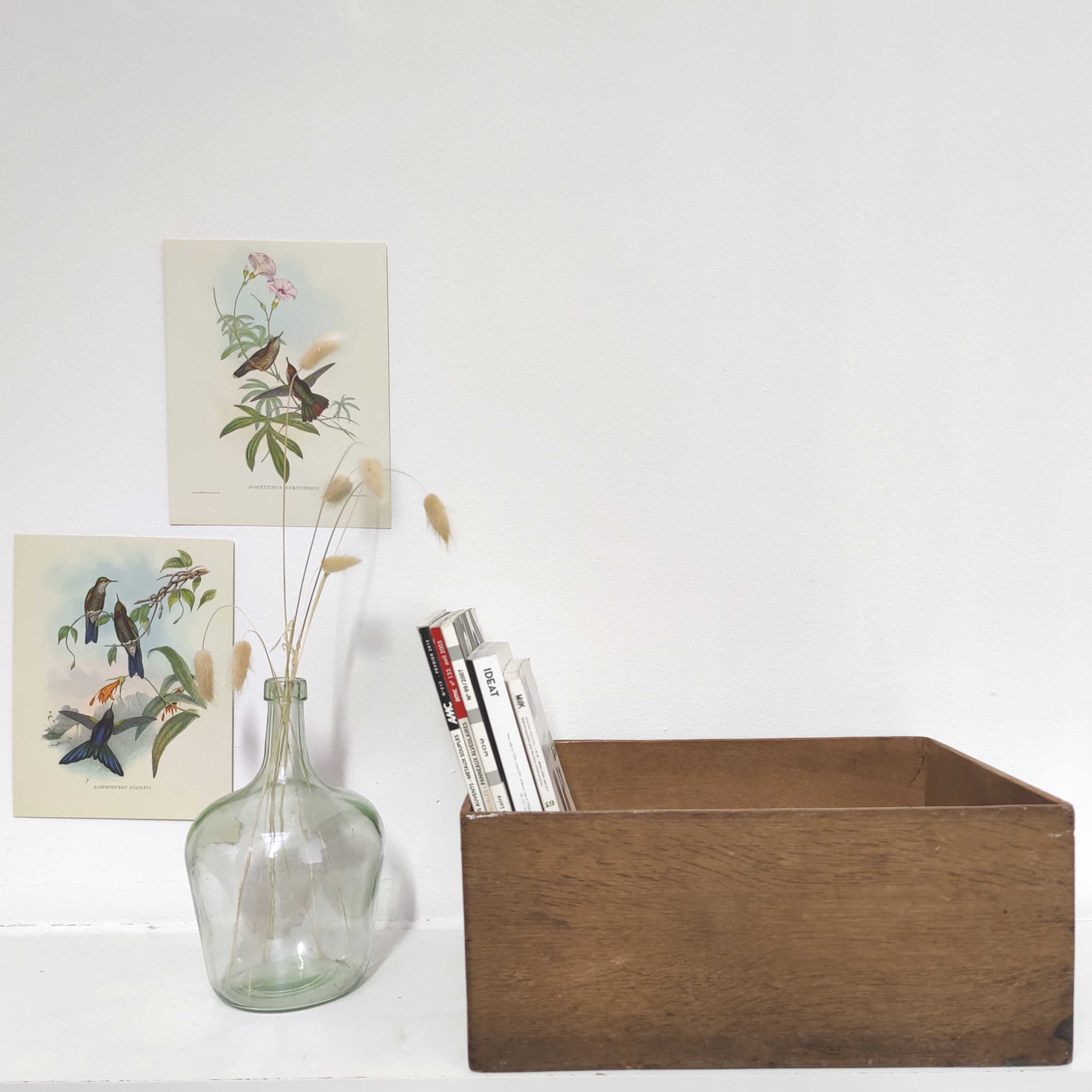 Vintage wooden box box