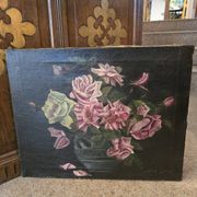 Huile sur toile bouquet