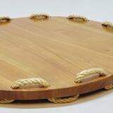 Vintage Wood and Rope Trivet