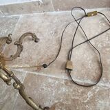 Napoleon III bronze floor lamp