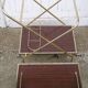 Rolling bar, removable tray, vintage 70's serving table