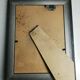Vintage wooden and plaster frame
