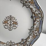 Assiette Gien décor Dionysos