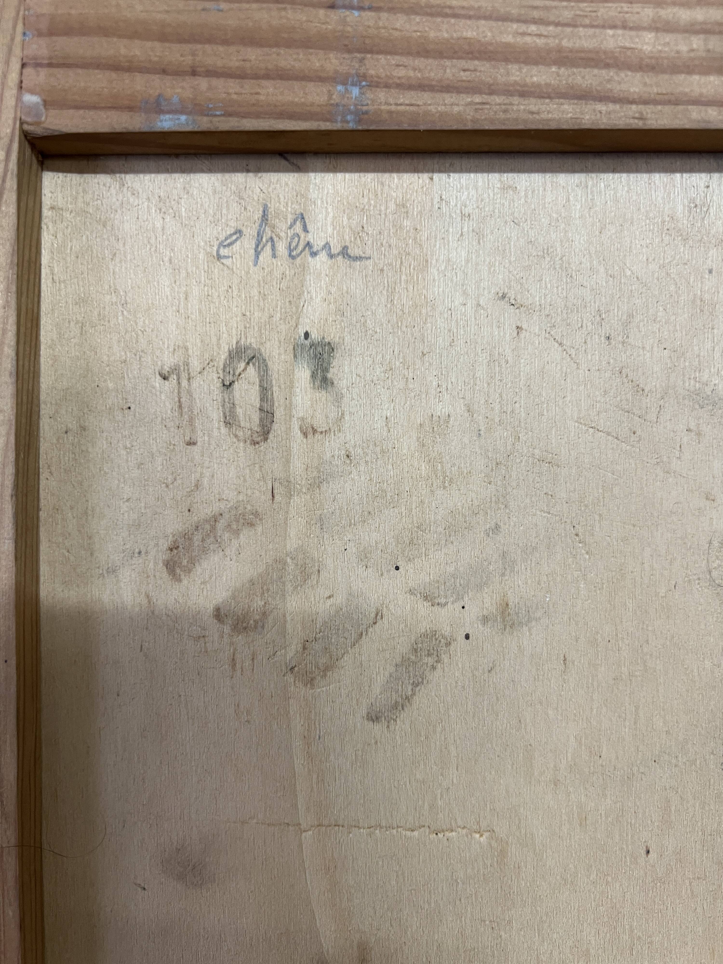 Armoire parisienne en bois vintage