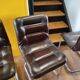 4 vintage 70s design chairs, Bauhaus/Breuer style