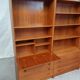 Vtg Mid Century Danish Wall Unit Bureau Room Divide Cabinet Drawers #660