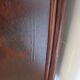 Support buffet bibus woven rattan 2 doors in caning - vintage 60s/70s